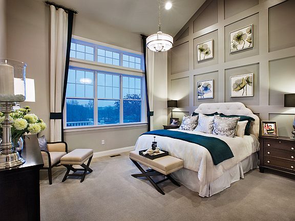 First-Floor Master Bedroom with Cathedral Ceiling