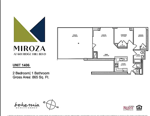 Floor plan 2br 1bth 06 Line