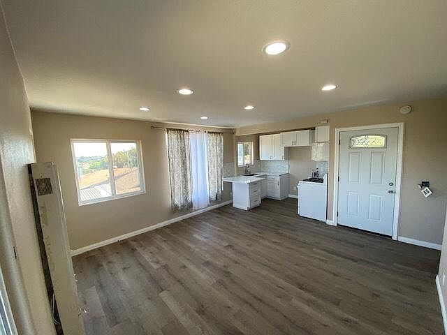 Modern living room panoramic view
