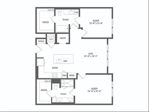 Floor plan C5