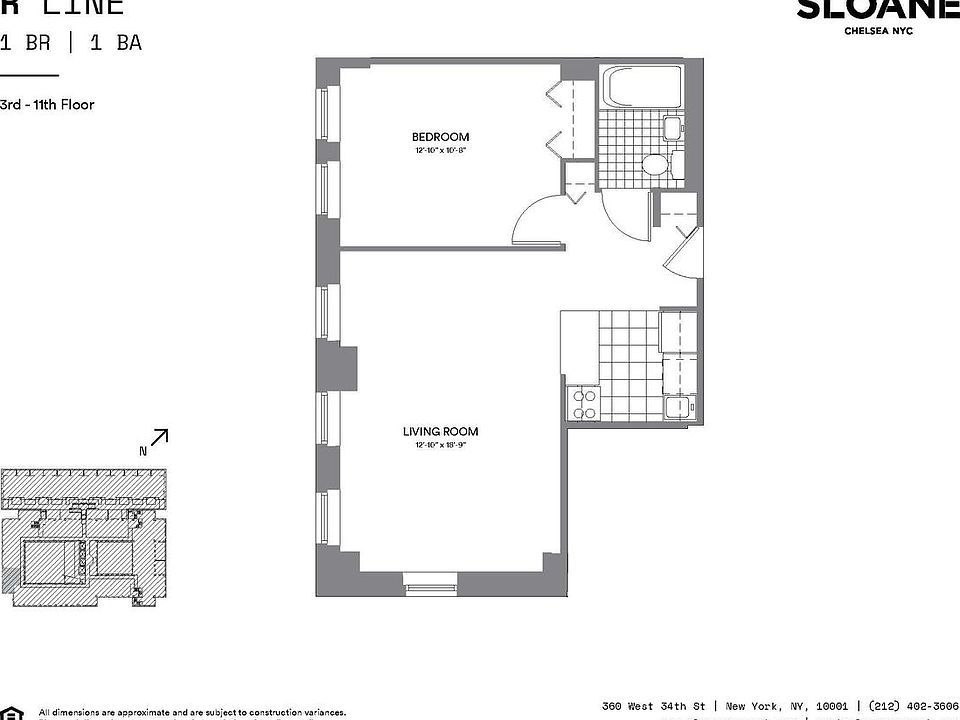 2nd image of 360 W 34th St APT 4R