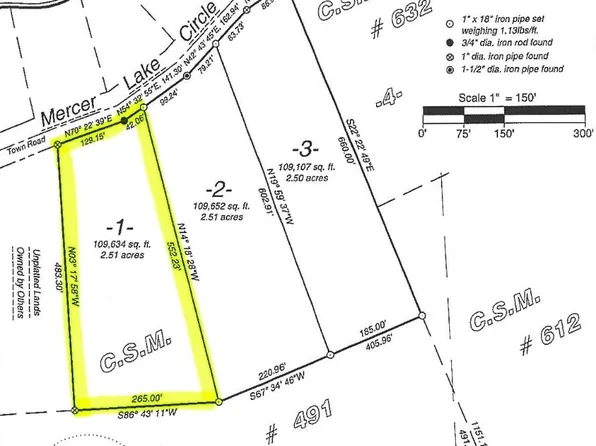 LOT 1 637 Mercer Lake Cres N, Mercer, WI 54547