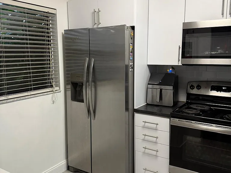 View of the kitchen