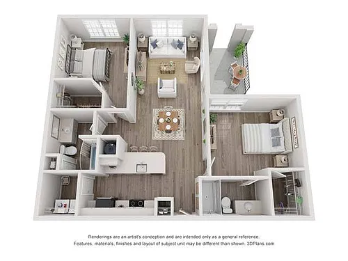 Floor plan B2