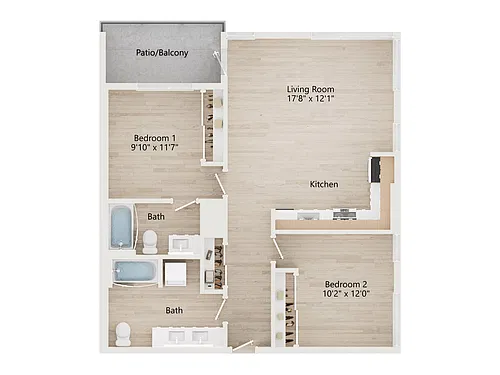 Floor plan B2