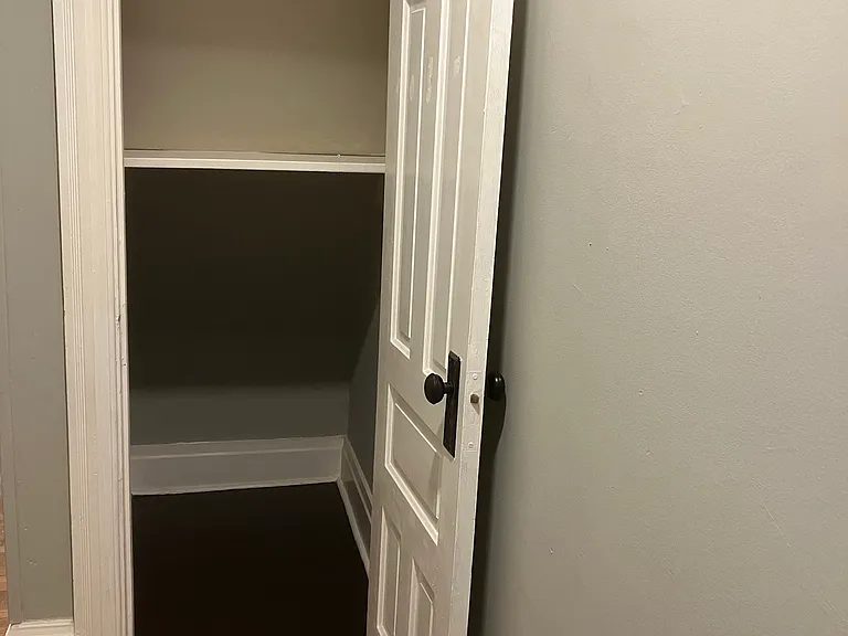 Hall closet