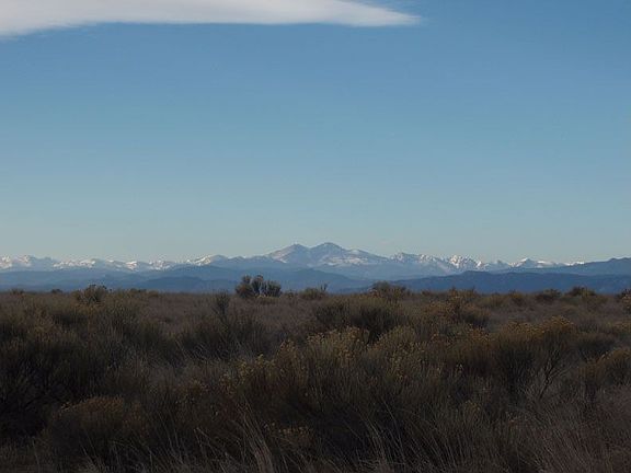 This is the view of the foothills from the deck. 