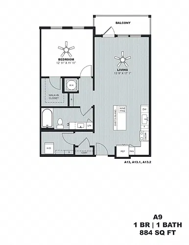 Floor plan A9