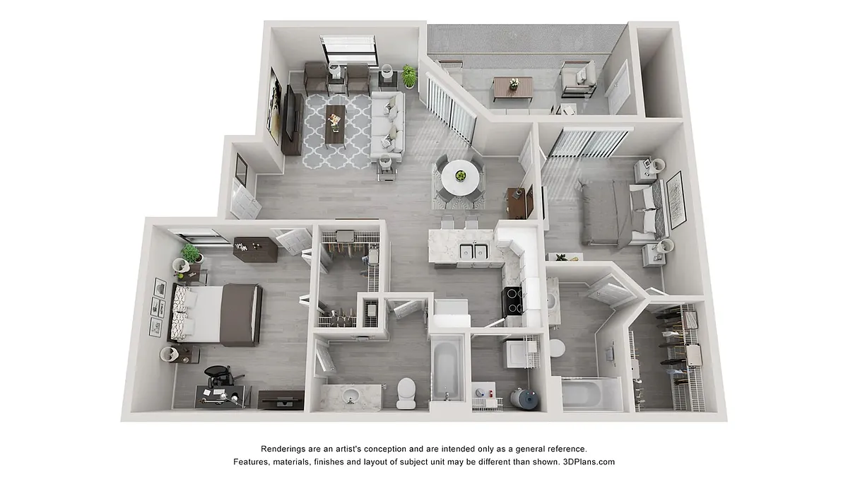 Floor plan The Riviera Signature