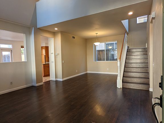 Enter your new home and enjoy the open floor plan, formal dining room and living room. Hard surface floors throughout. All bedrooms upstairs which includes the conveniently located laundry room.