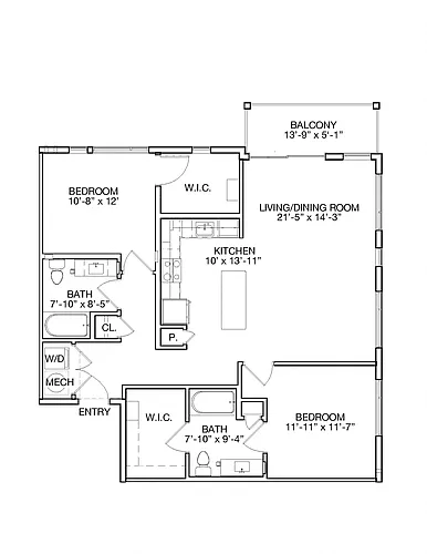 Floor plan Opaline Amplified