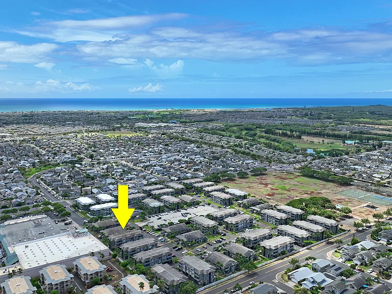 Aerial view on the unit