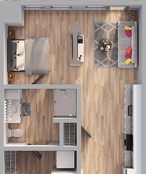 Emerson at Montford Park - S2 Floor Plan Emerson at Montford Park - S2 Floor Plan