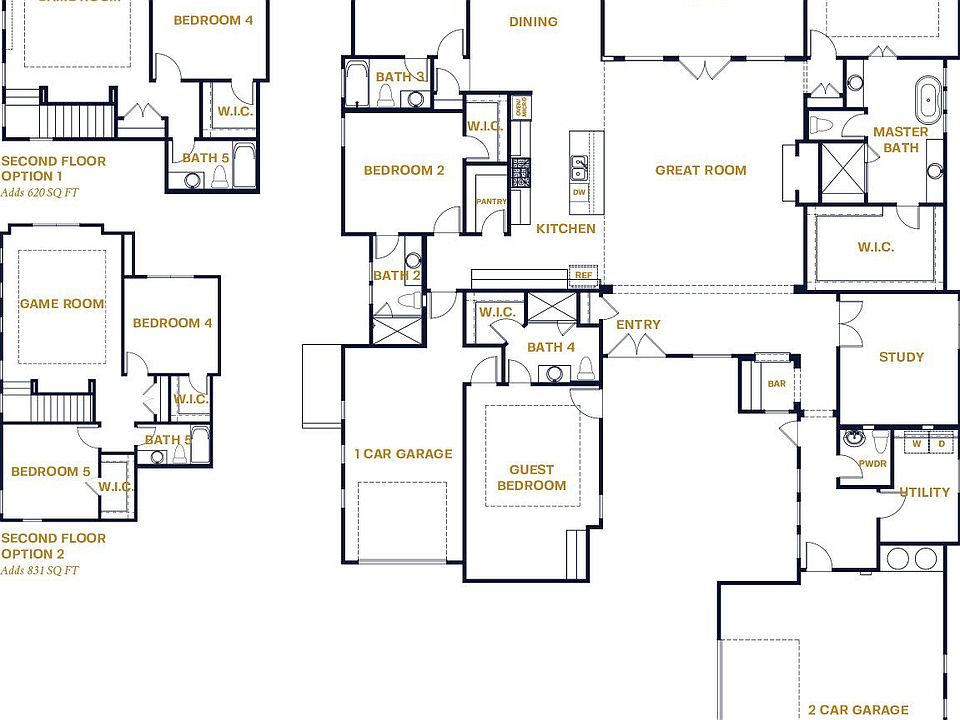 Riviera Plan, Cimarron Hills Villas & Country Club, TX