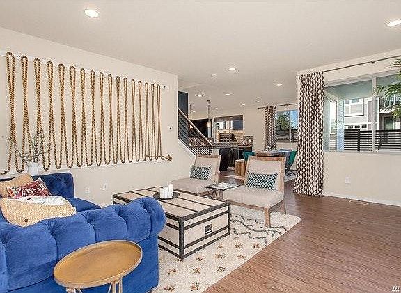 Family/Living Room of the Model House