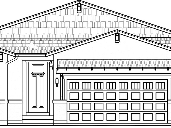 Craftsman exterior - The Cameron