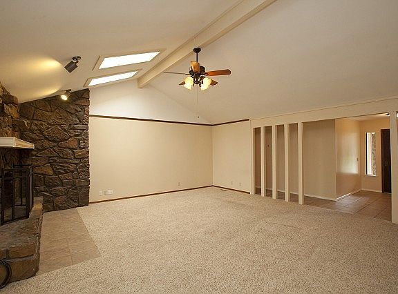 Soaring vaulted ceiling