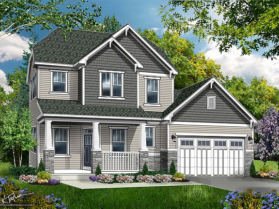 The Woodbury Arts Crafts Elevation