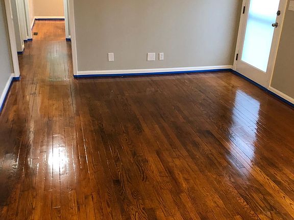 Family room, hardwood floors