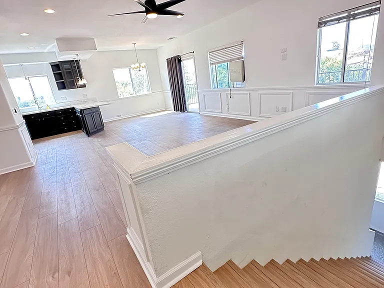 Stairs to Garage