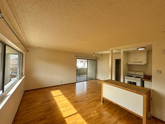 Facing living area from front door