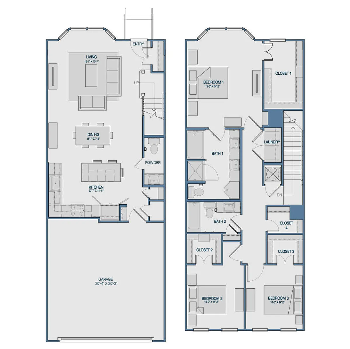 Floor plan TH3
