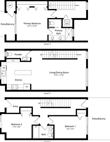 The Snoqalmie | 3x2.5 | 1467 sq ft The Snoqalmie | 3x2.5 | 1467 sq ft