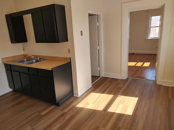 Kitchen, bath entry, BR 1