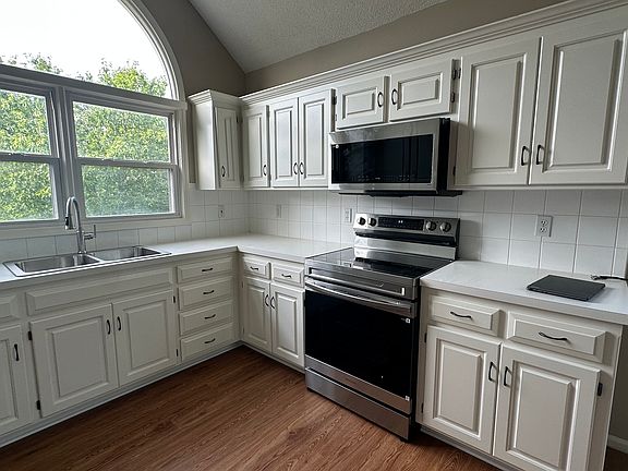 Kitchen with new appliances