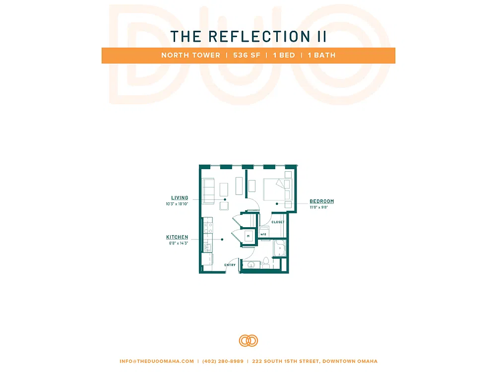 Floor plan The Reflection II