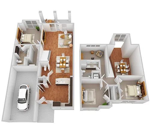 Floor plan Platinum - Townhome
