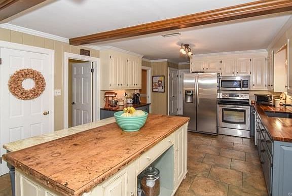 Kitchen with Stainless Steel Appliances