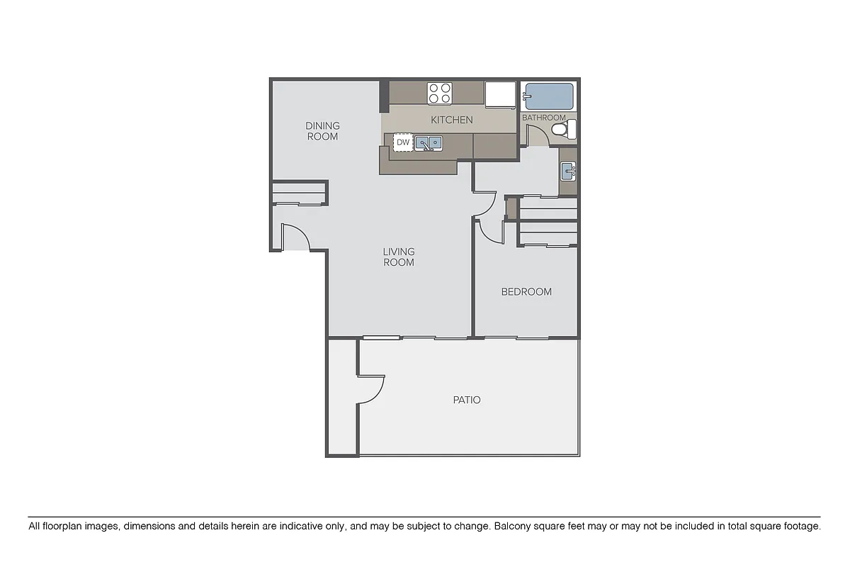 Floor plan Plan 1A