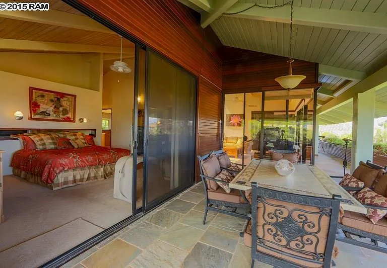 2nd Upstairs Bedroom with Balcony and Dining Area just outside