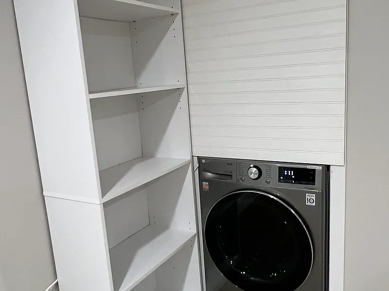 In unit combination washer/dryer
