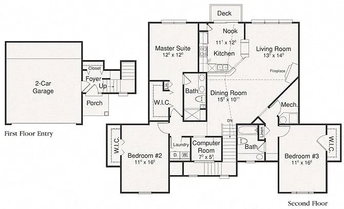 Floor plan Devon