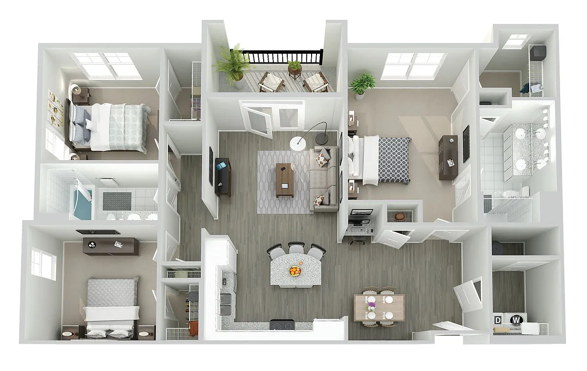 Floor plan C2B