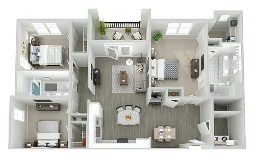 Floor plan C2B