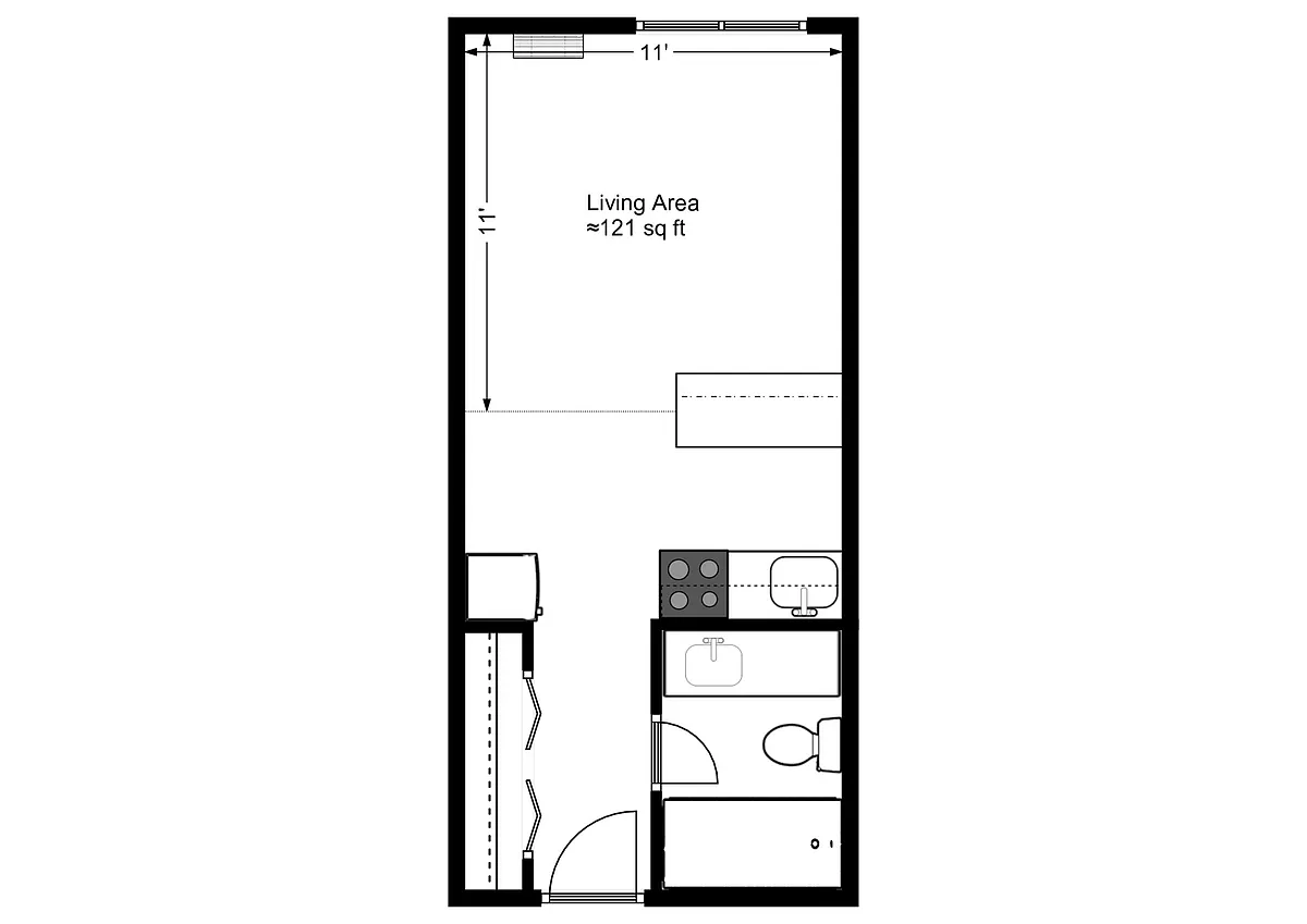 Floor plan A