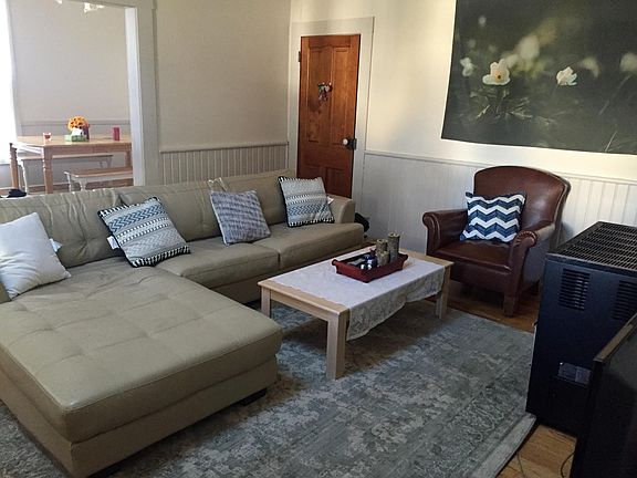 Living Room with Skylight