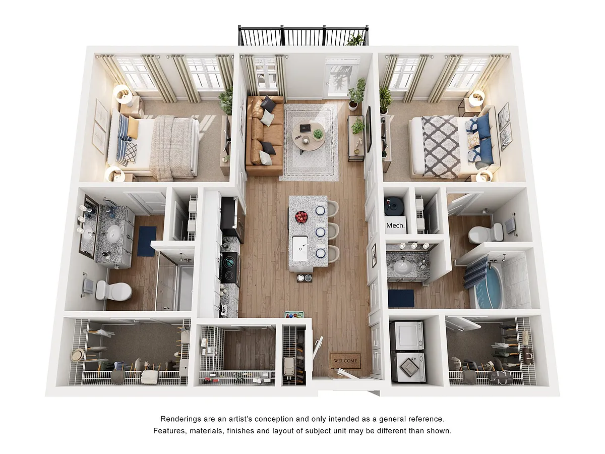 Floor plan Isaac