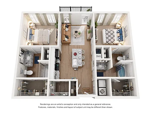 Floor plan Isaac