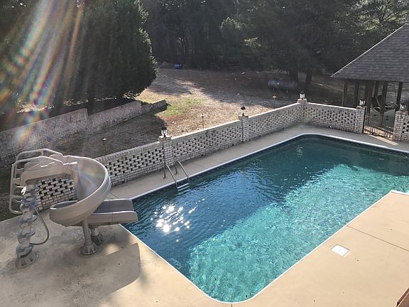 Salt Water Pool and Slide