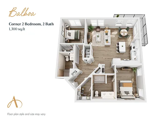 Floor plan Balboa