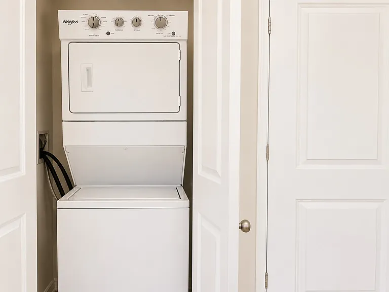In-unit washer and dryer
