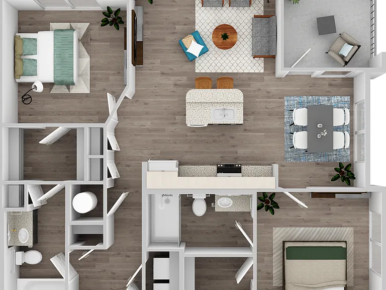 B3 ALT floor plan Apex Apopka