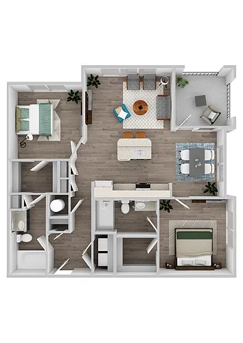Floor plan B3 ALT