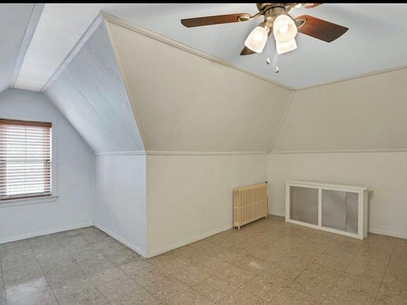 Bedroom prior to new floor installment (in progress)