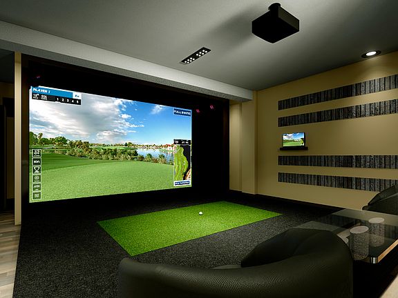 Golf Simulator Room