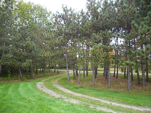 Entering upper driveway